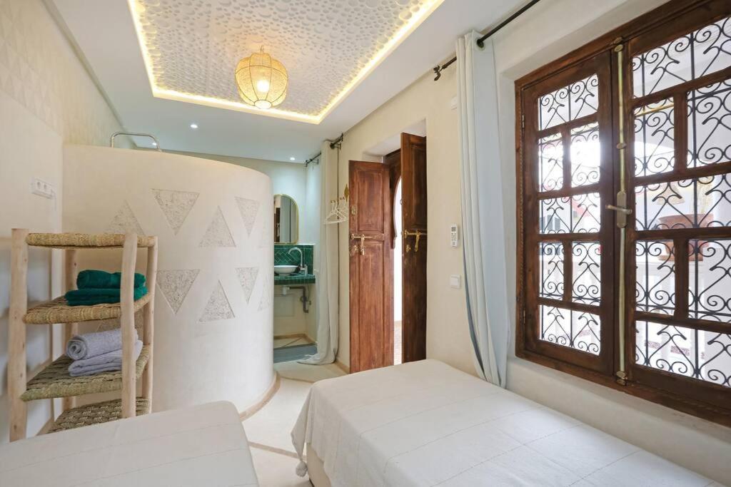 Riad El Khir En Centre Ville Rooftop Et Bassin Marrakesh Eksteriør billede
