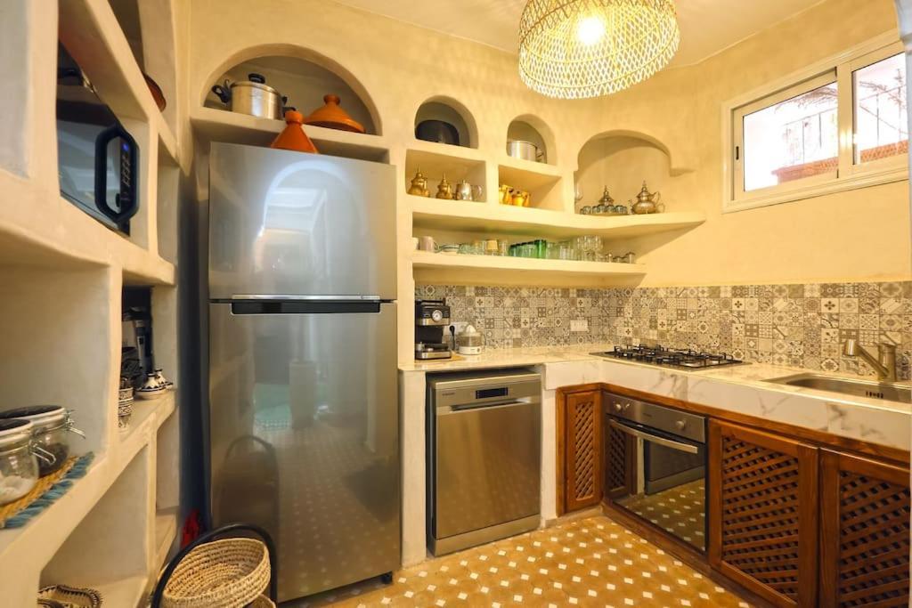 Riad El Khir En Centre Ville Rooftop Et Bassin Marrakesh Eksteriør billede